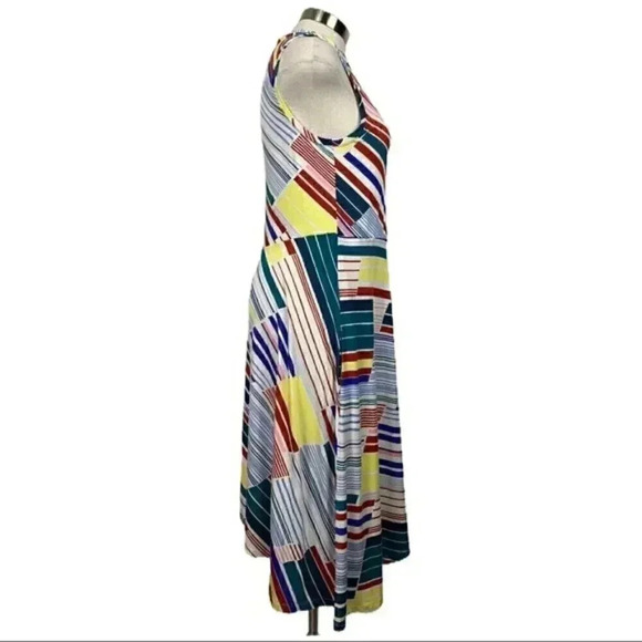 Anthropologie Maeve Striped Mock Neck Dress - Picture 4 of 6